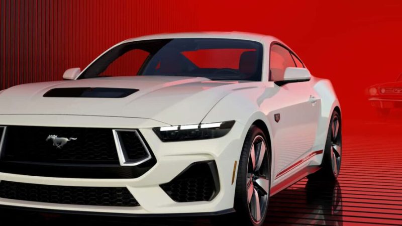 Mustang 60. Yıla Özel Model Hazırladı.