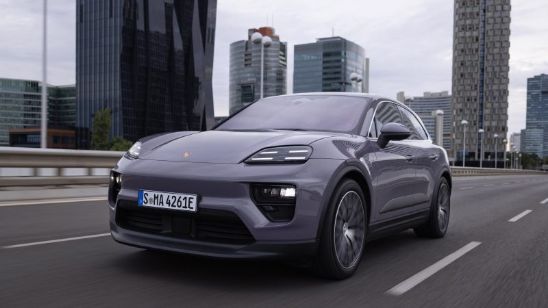 Porsche’nin Yüzde 100 Elektrikli İlk SUV Modeli Yeni Macan Türkiye’de