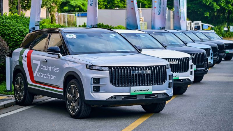 Yeni JAECOO 7 PHEV Çıktığı Maratonu Başarıyla Tamamladı